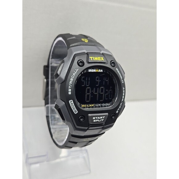 Timex Ironman Classic 30 Lap Watch 44mm Indiglo WR100M New Battery Quartz Mens - Picture 3 of 11